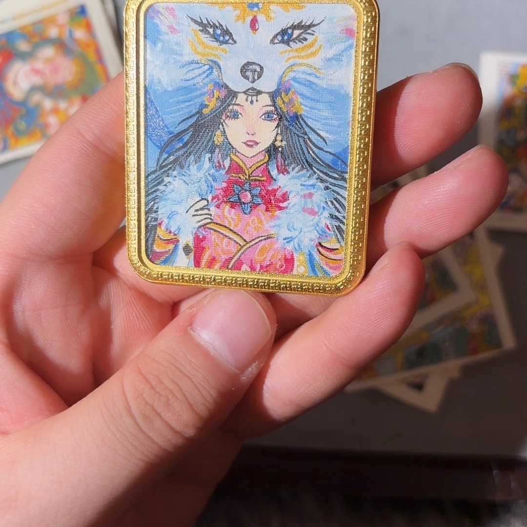 吊坠双面唐卡纯手绘