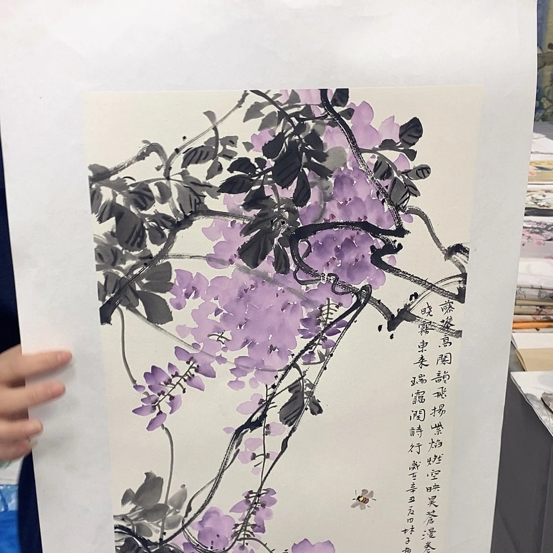 国画国画手绘作品