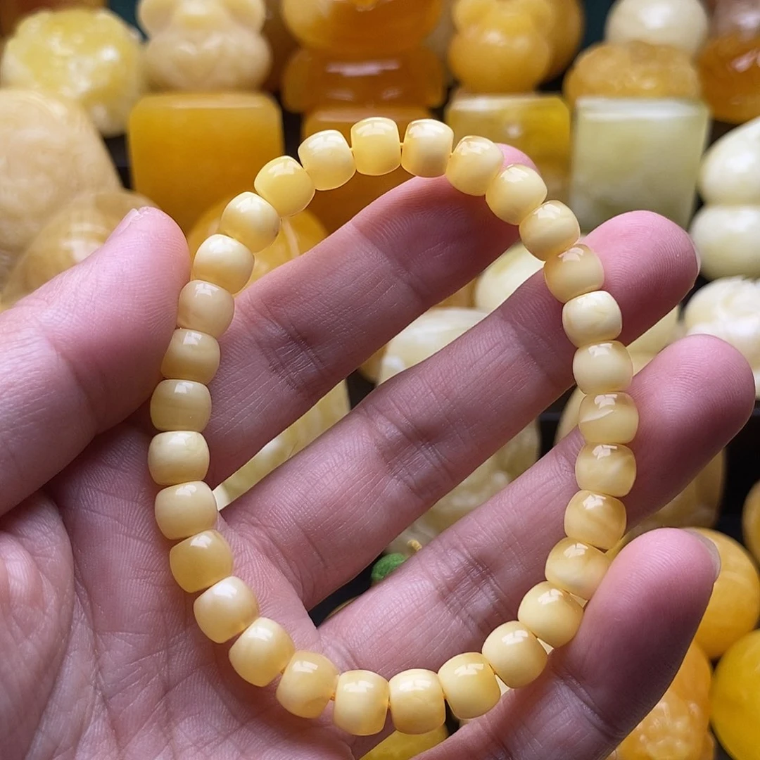 琥珀颈饰未镶嵌琥珀蜜蜡吊坠