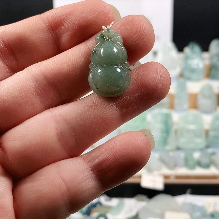 吊坠(不含链)未镶嵌翡翠14葫芦