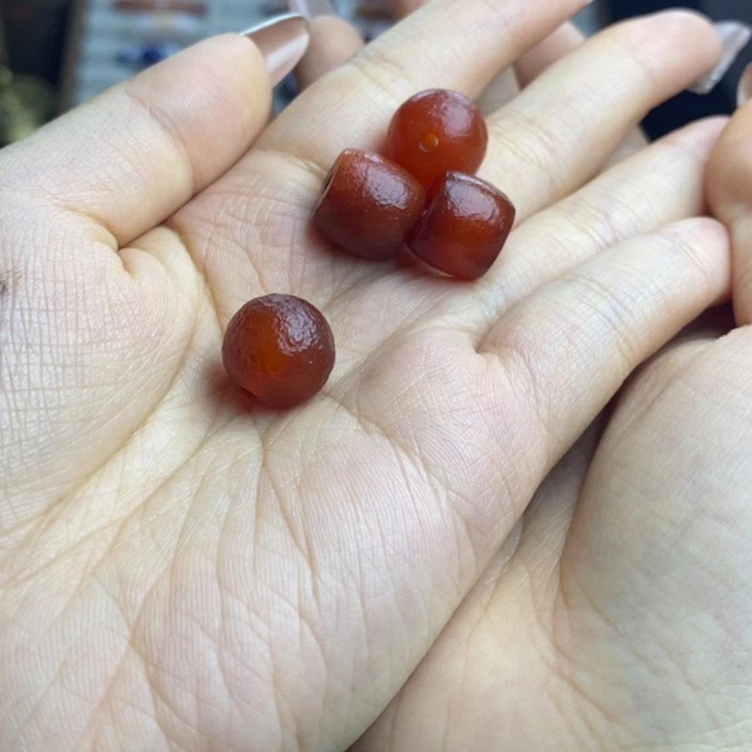 健***乐玛瑙/玉髓未镶嵌颈饰