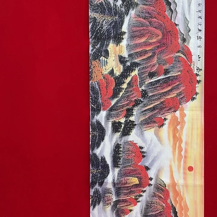 国画在这种装修正在做