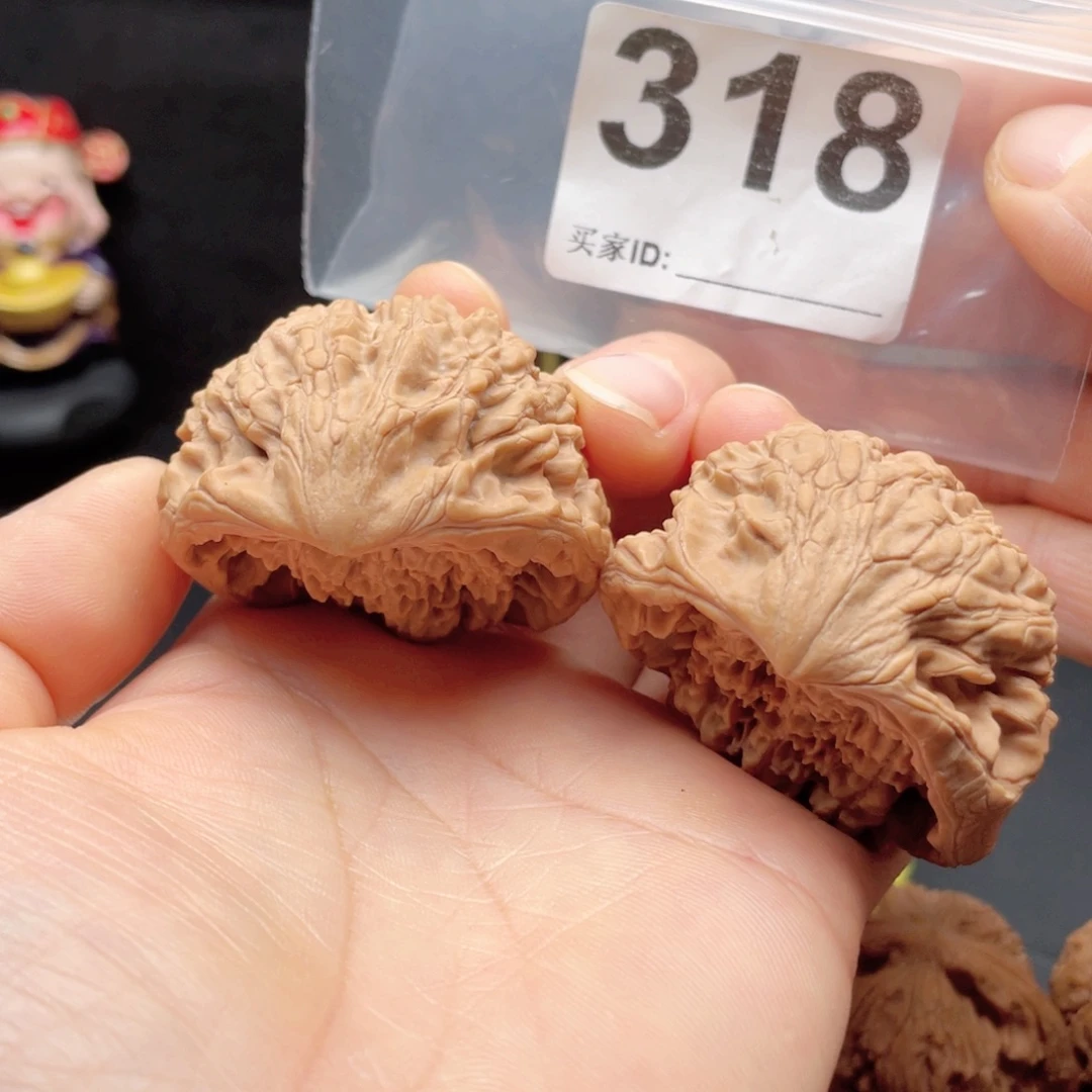 把件文玩核桃蛇头聚宝盆44