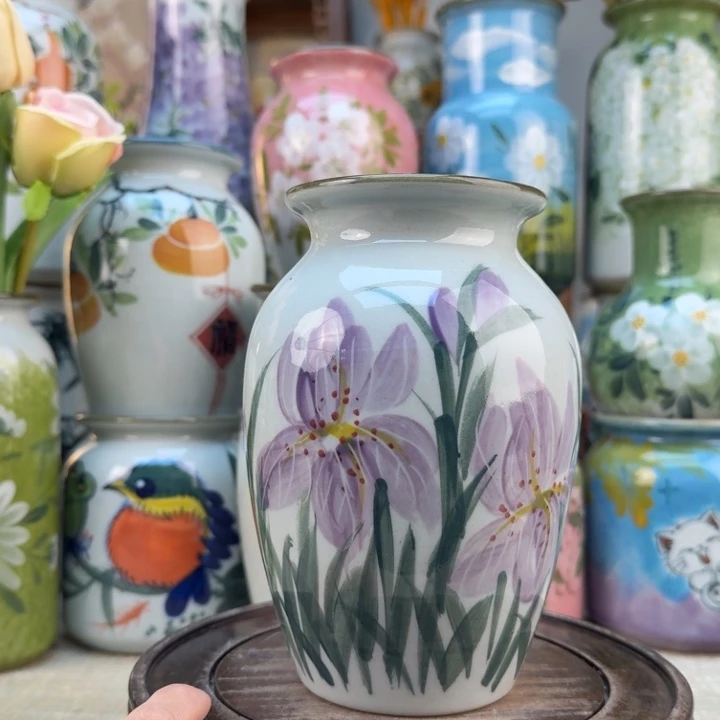 瓷片花瓶53656565655656656556