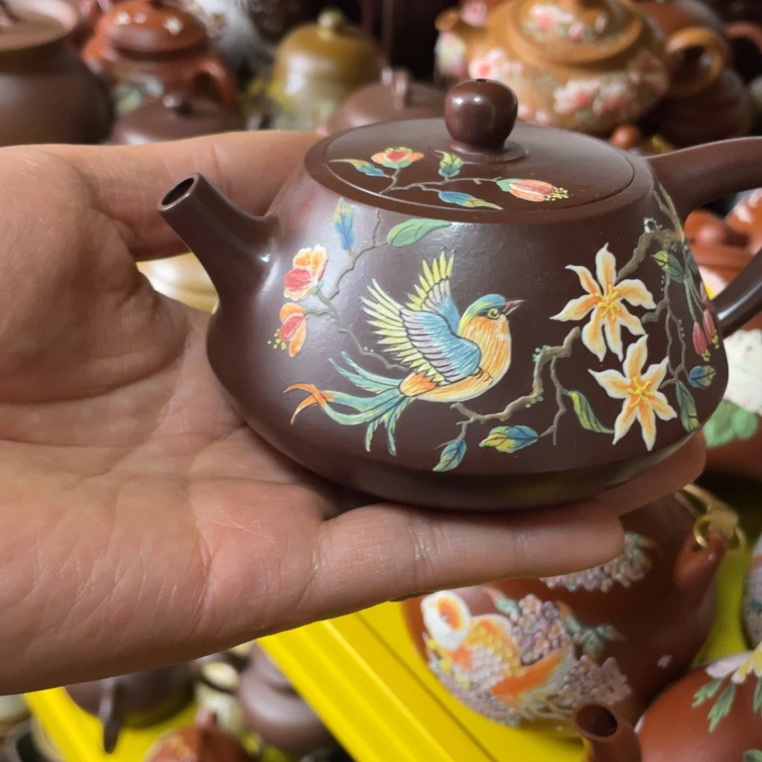 茶杯红泥紫砂主人杯150cc