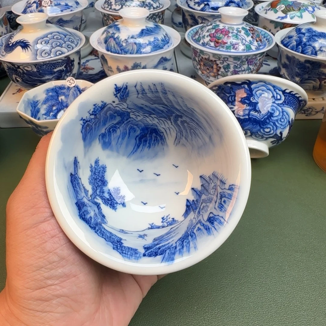 纯手工纯手绘茶具56