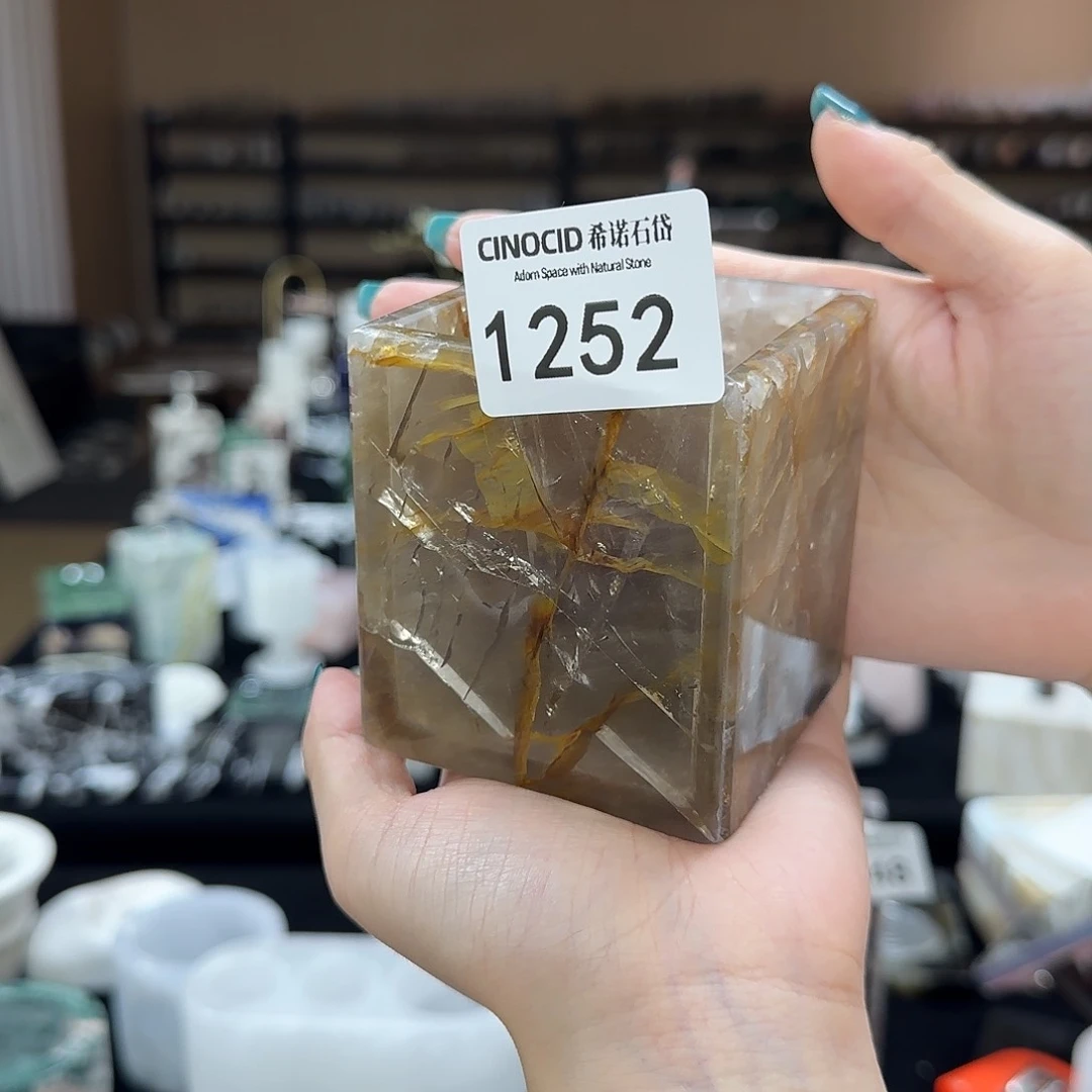 石材初****r1252潘多拉茶色空杯