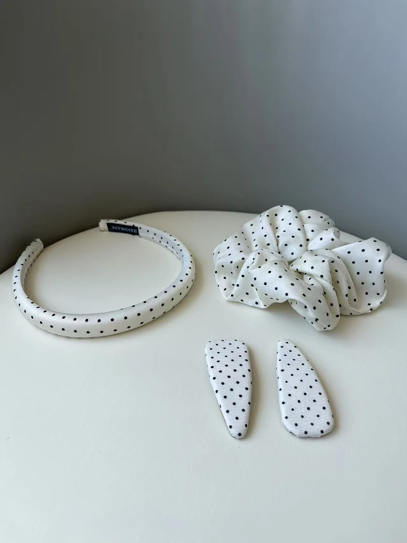 波点原创设计女日韩极简风发箍发饰超仙头箍网红饰品头饰