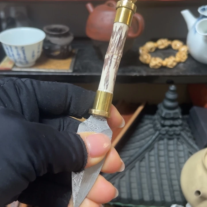 铜中古工艺品摆件