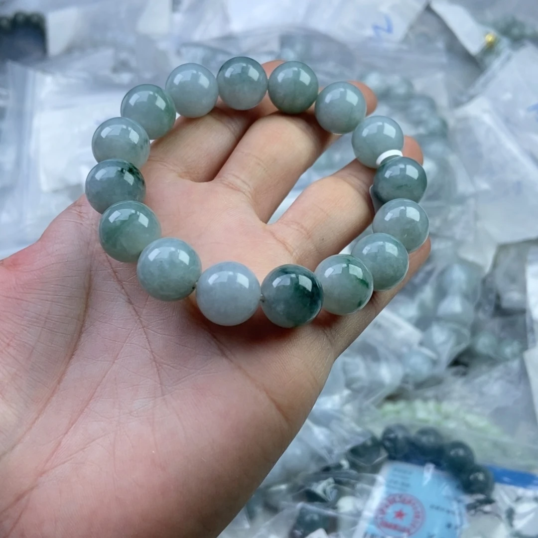 翡翠未镶嵌手链翡翠
