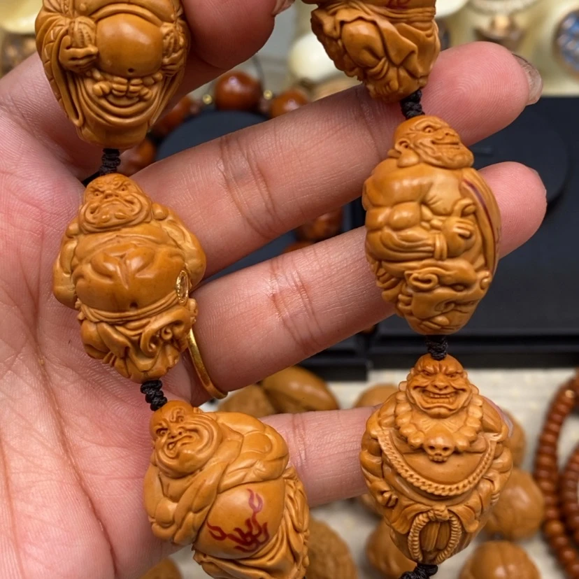 【闪购商品】橄榄核吊坠橄榄手工雕刻工艺