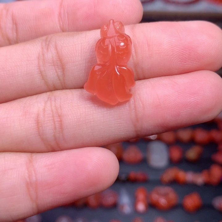 未镶嵌南红南红玛瑙婚纱鱼