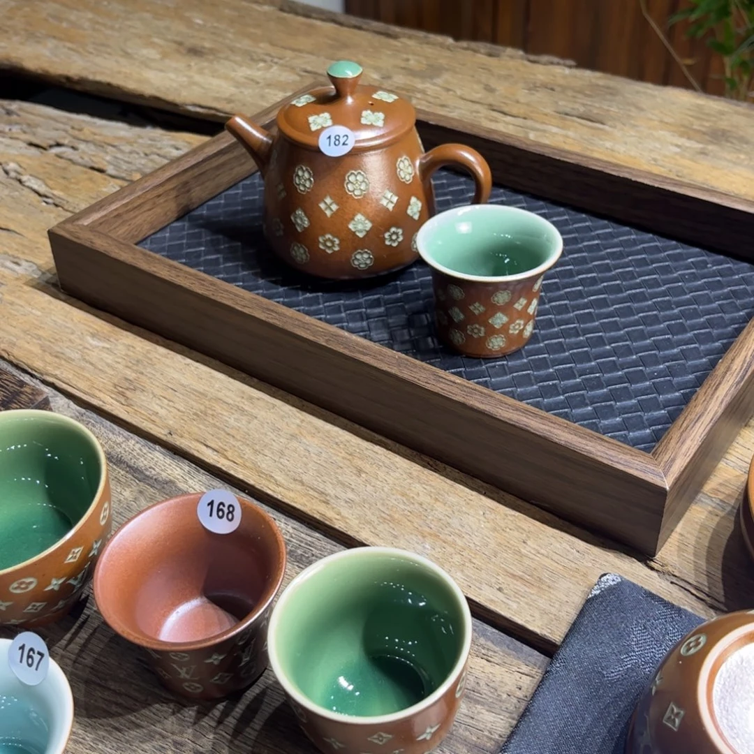 ^***～草木灰宝相花壶 杯子