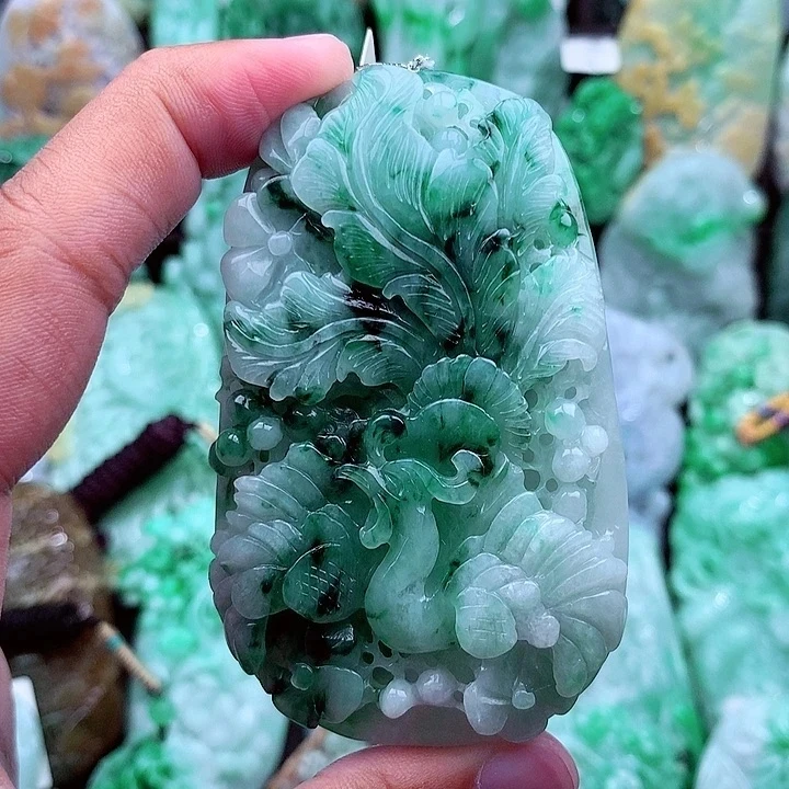 天然A货翡翠凤凰
