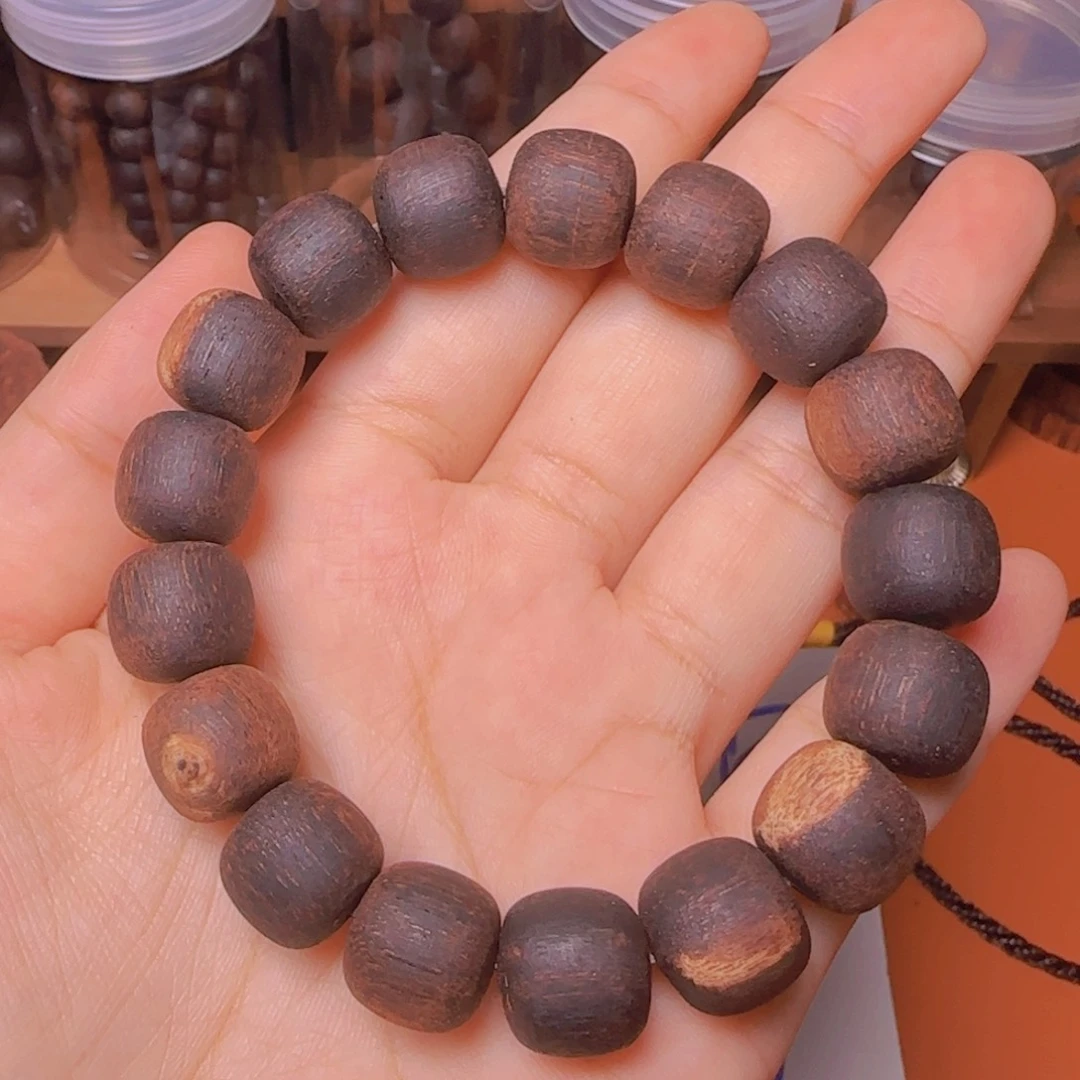 藤类降真香z2黄油老料1.2*1.3单圈老邢手串