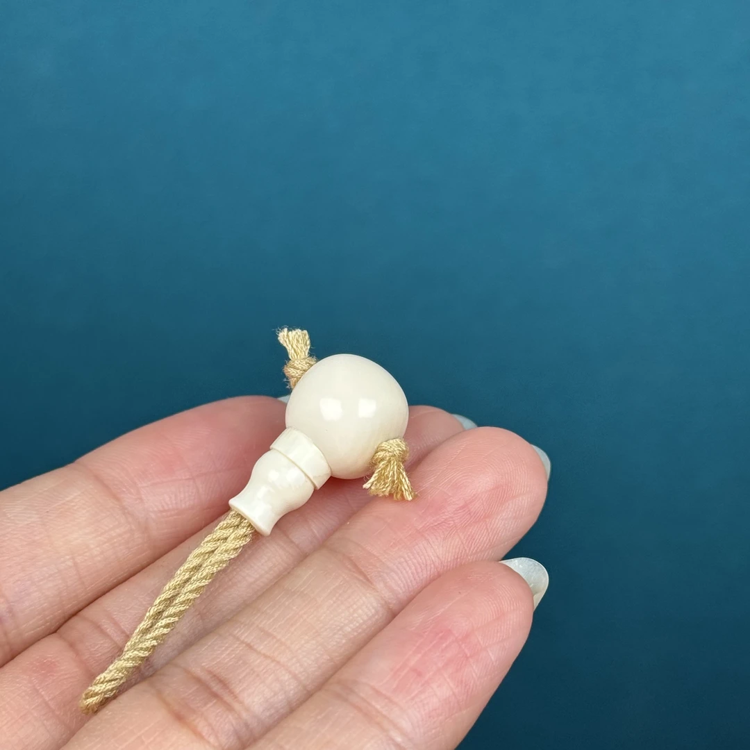 K7949天然猛犸牙 牙芯藏式分体三通11*20.6mm一物一图 假一罚十
