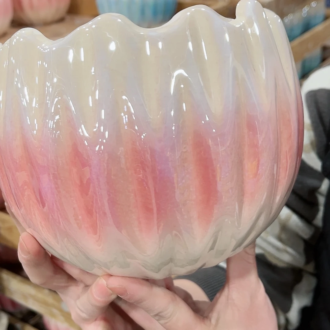 【闪购商品】陶瓷陶瓷多肉植物花盆