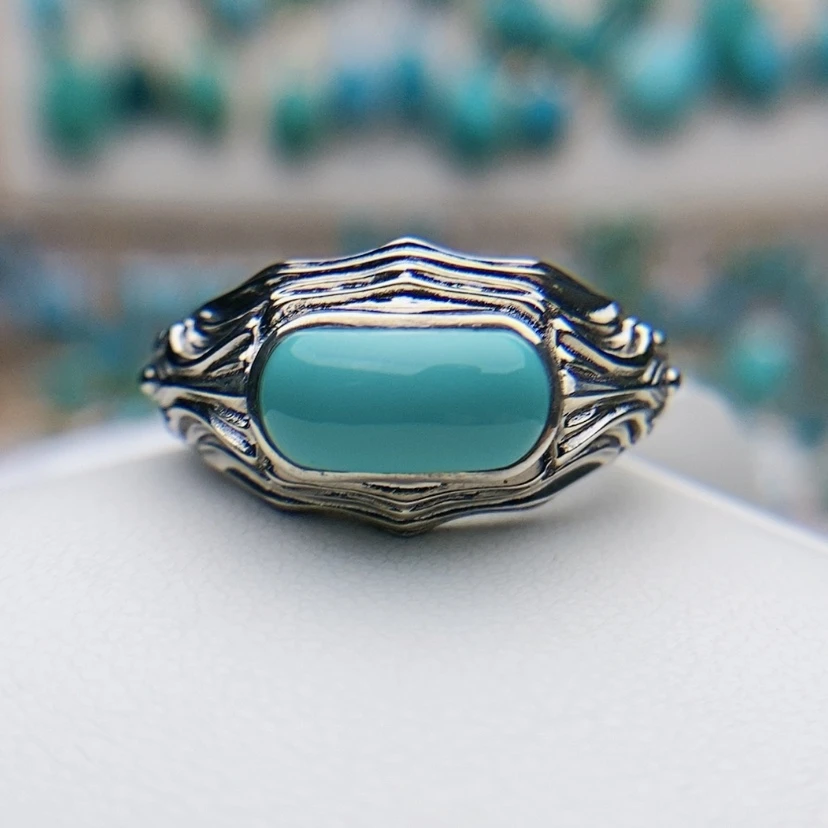 【闪购商品】绿松石珠宝奇石银S925镶嵌