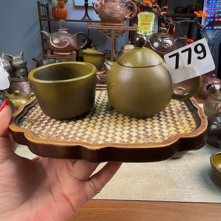 柴烧壶泡茶香柴燒壺泡茶