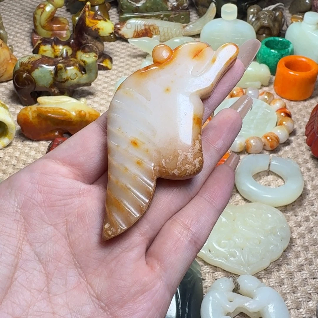 白玉菩提吊坠挂件