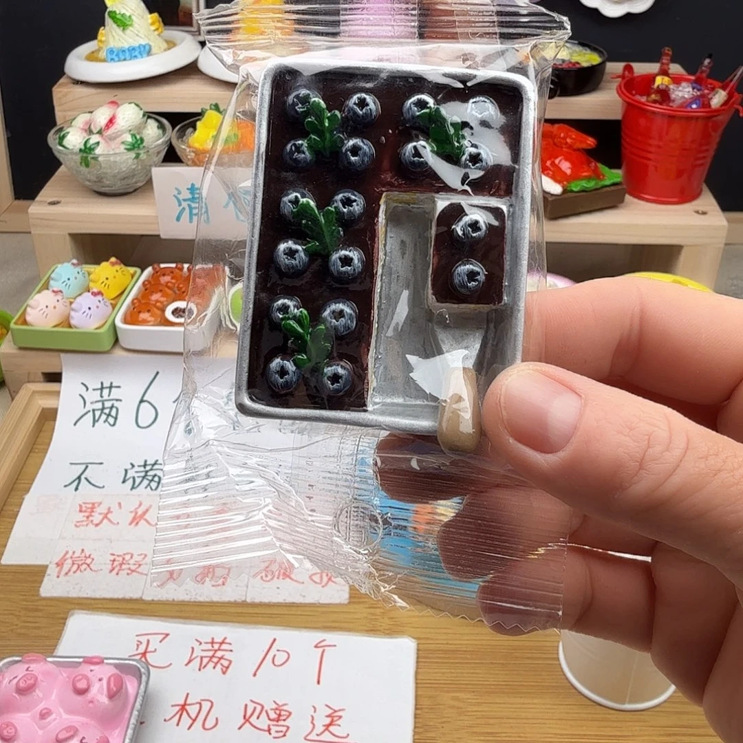 树脂食玩冰箱贴凭开箱视频售后 厂瑕