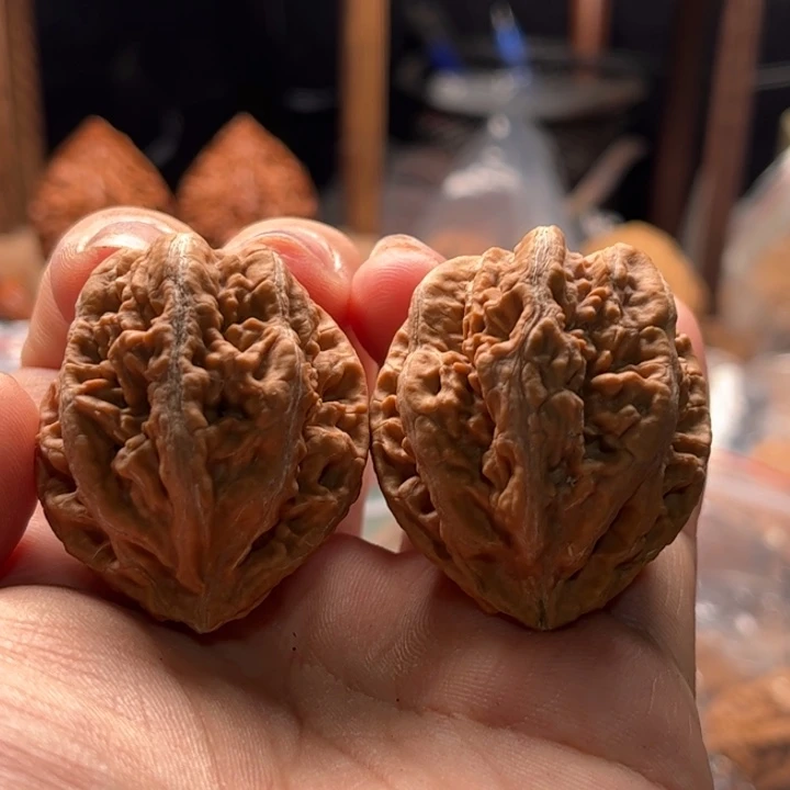 文玩核桃把件楸大胖46