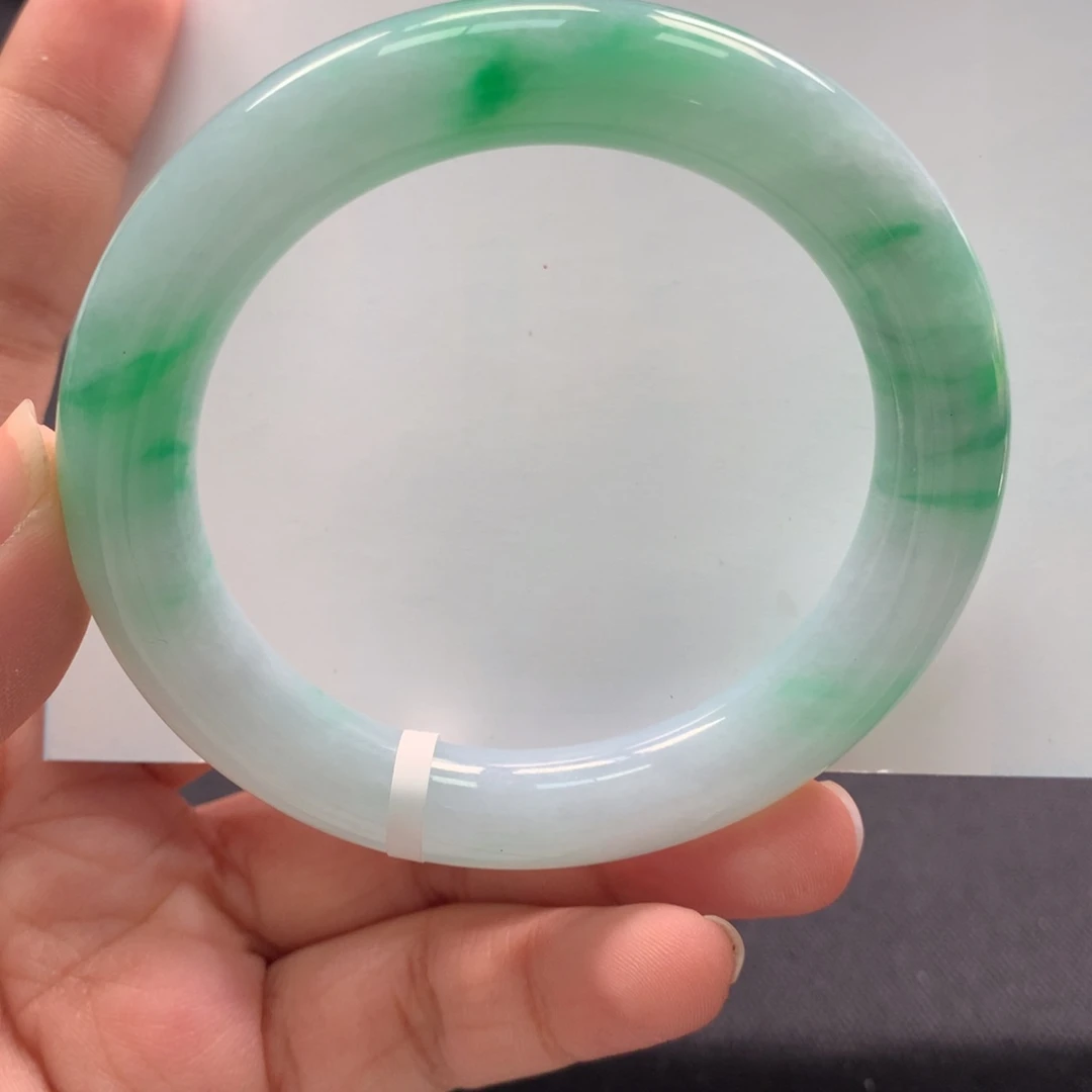 翡翠手镯未镶嵌9号53.4