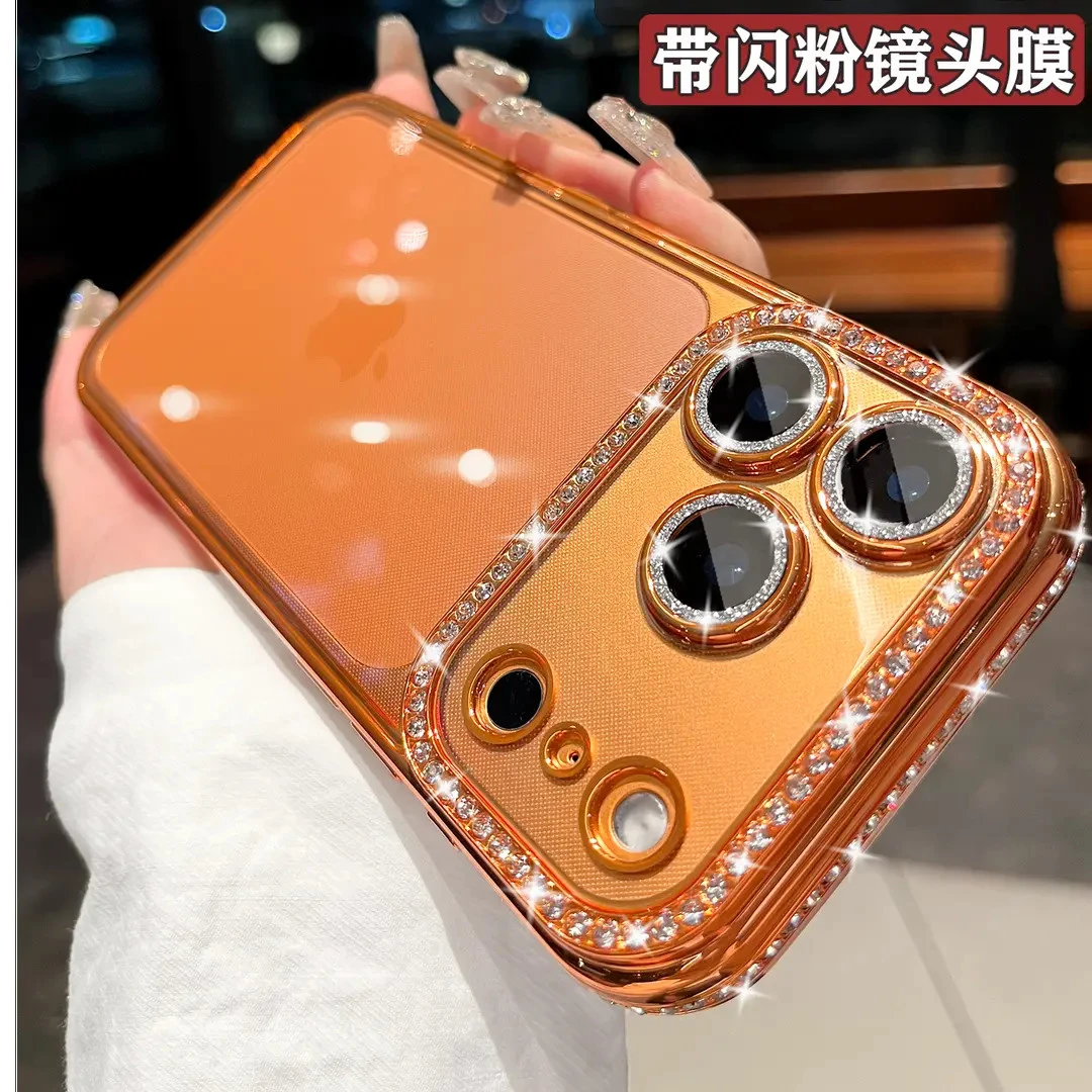 适用苹果17promax手机壳iPhone16防摔套15pm网红女14高级感13新款