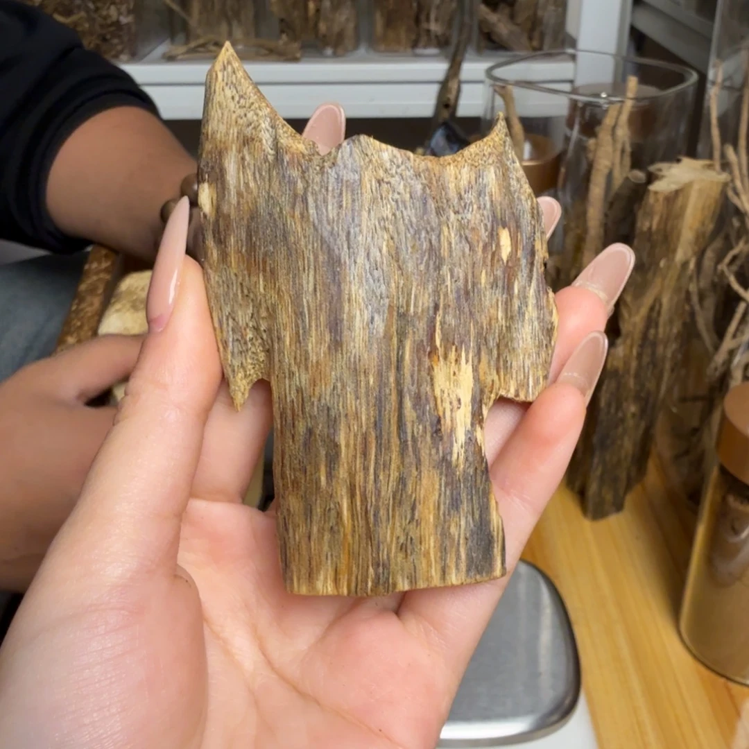 沉香碎屑沉香白奇虫漏21克