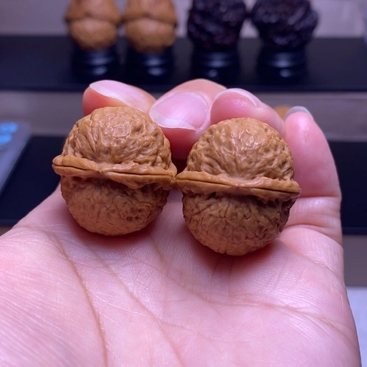 文玩核桃把件福星小铁锤23