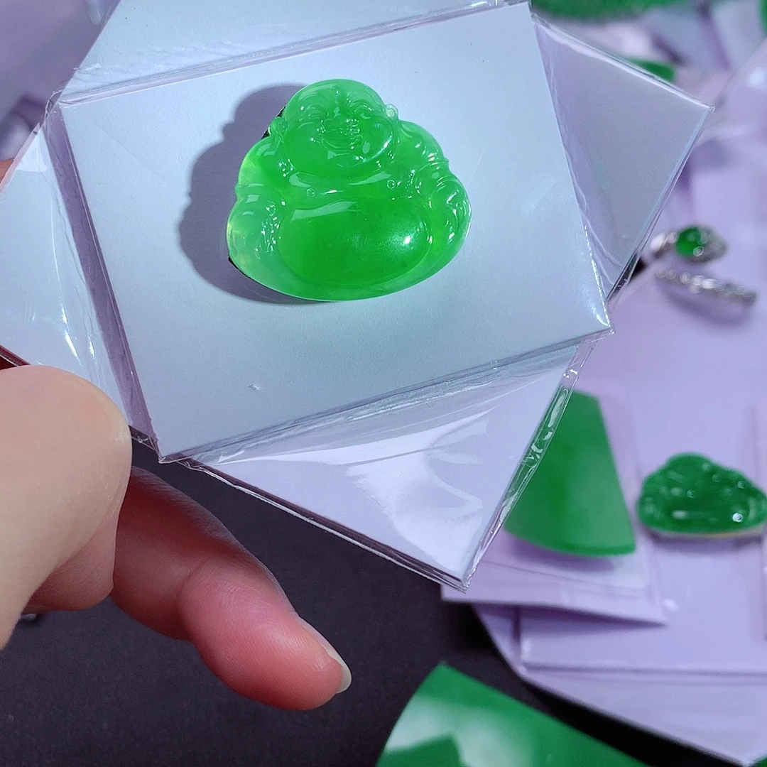 颈饰未镶嵌翡翠天然翡翠