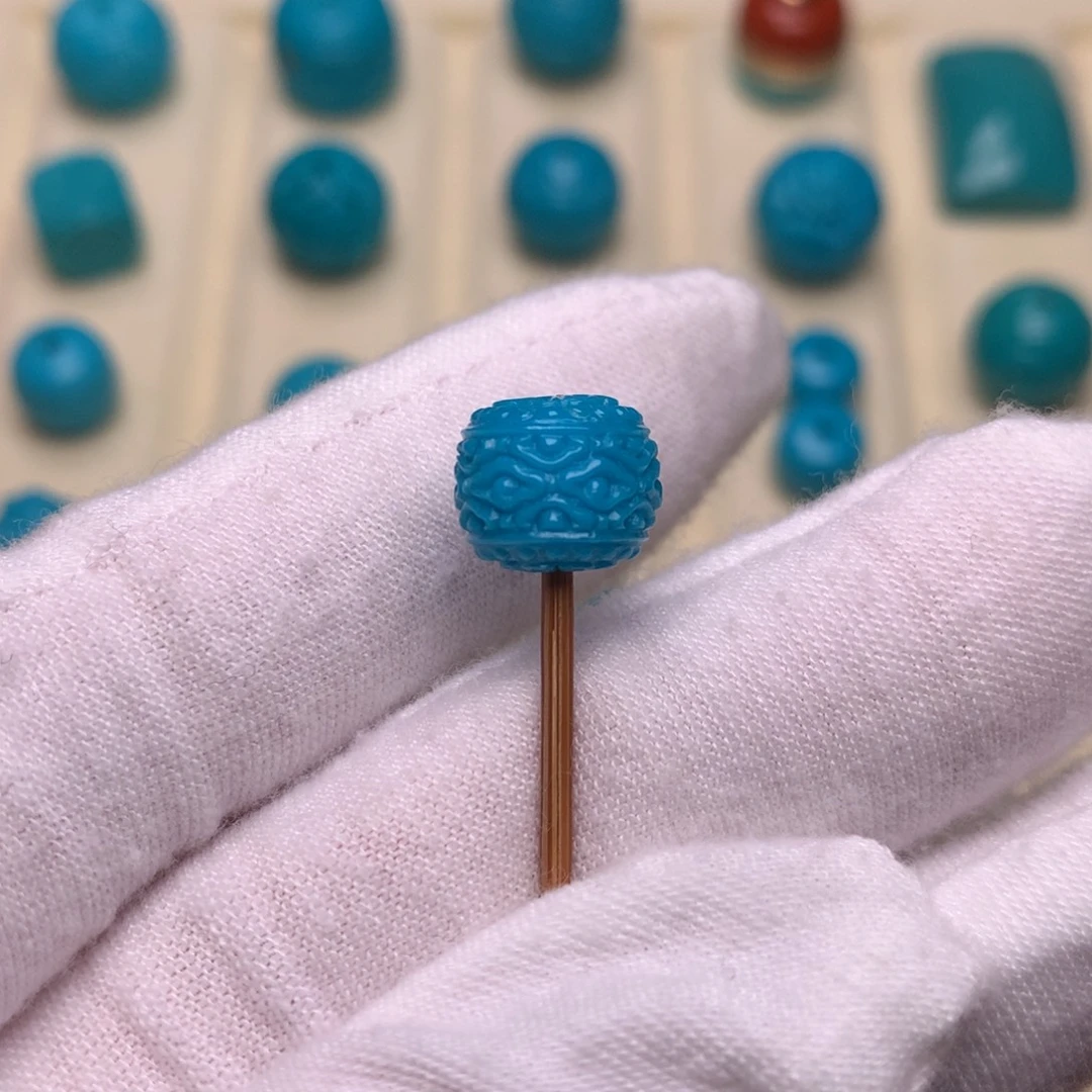 绿松石未镶嵌绿松石云纹10.5