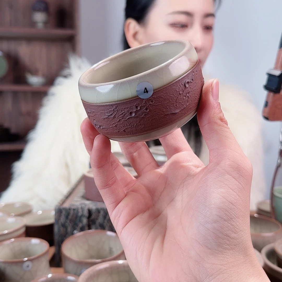 瓷摆件缸杯大号4号