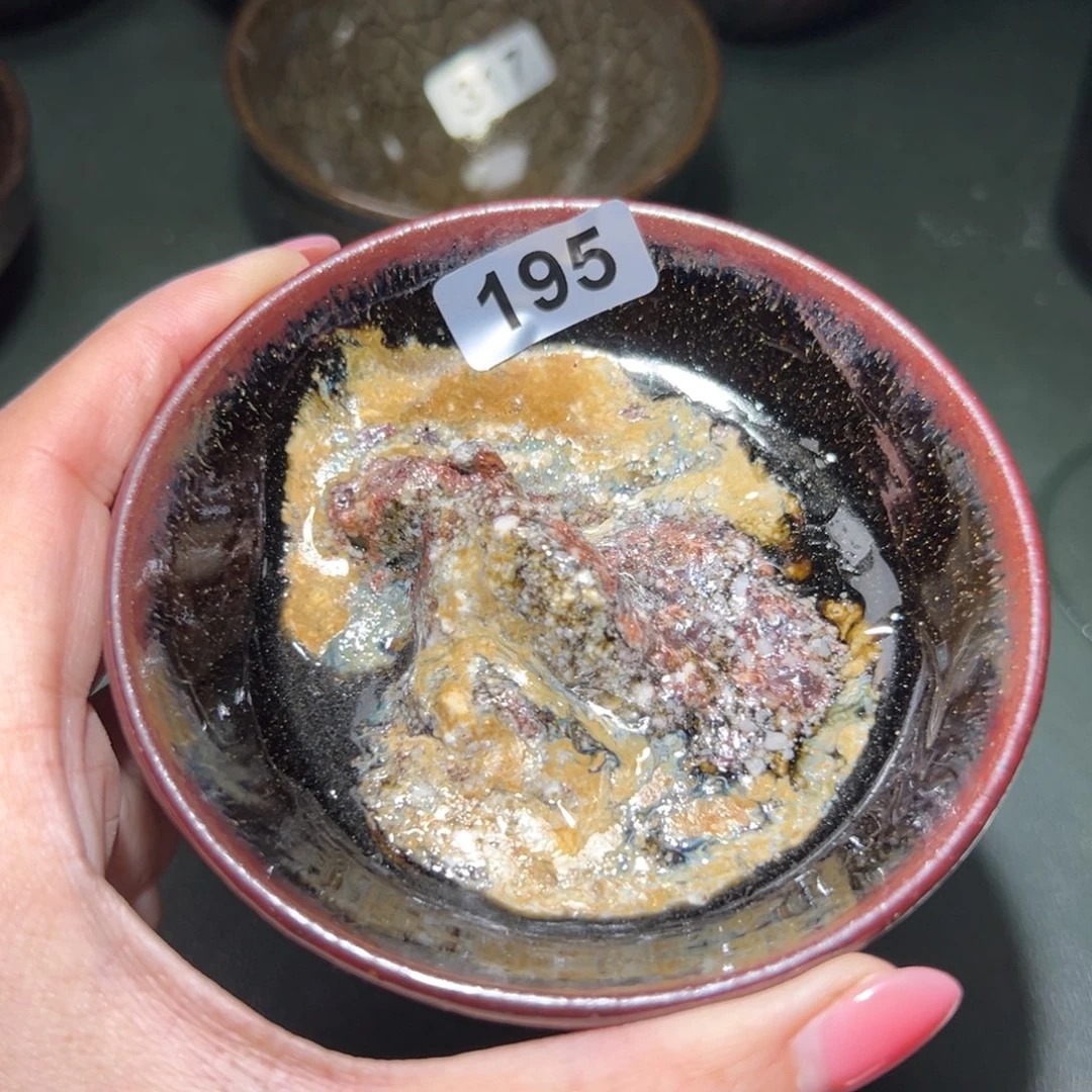 心***尘茶盏全手工原矿原釉建盏