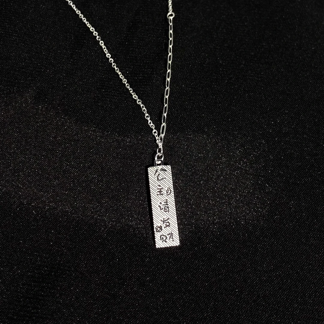 坠链均925银 925银吊坠套链公主请发财套链时尚洋气百搭轻奢精致