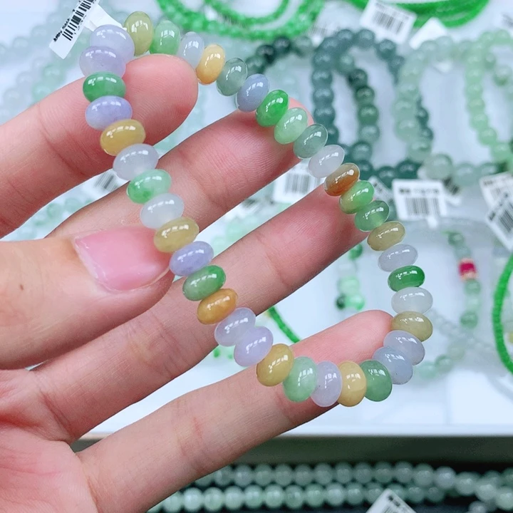 未镶嵌手链翡翠翡翠