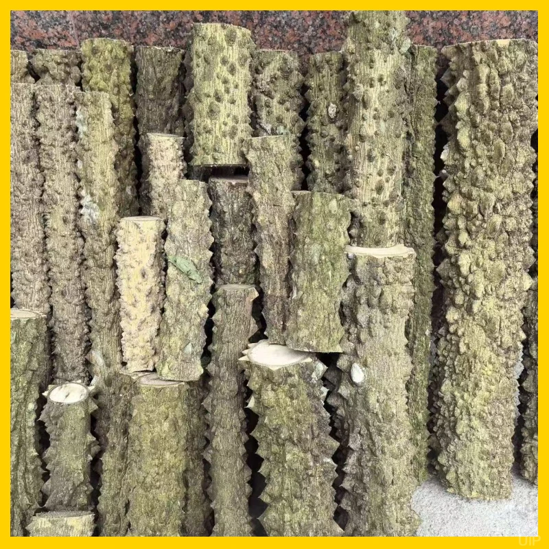 纯天然降龙木花椒木按摩敲背捧高端做手珠实木站架段大小长短订制