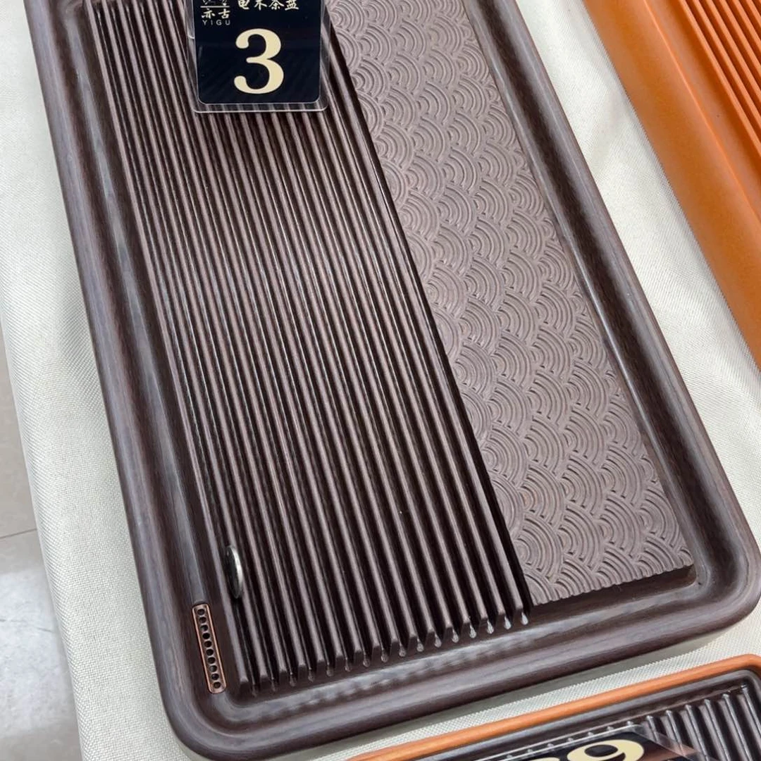 丫**拽60.40.5汉唐棕色油盘，祥云平台款