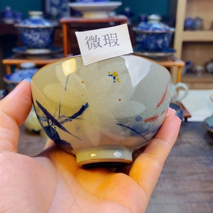 瓷片手工制作工艺精湛等