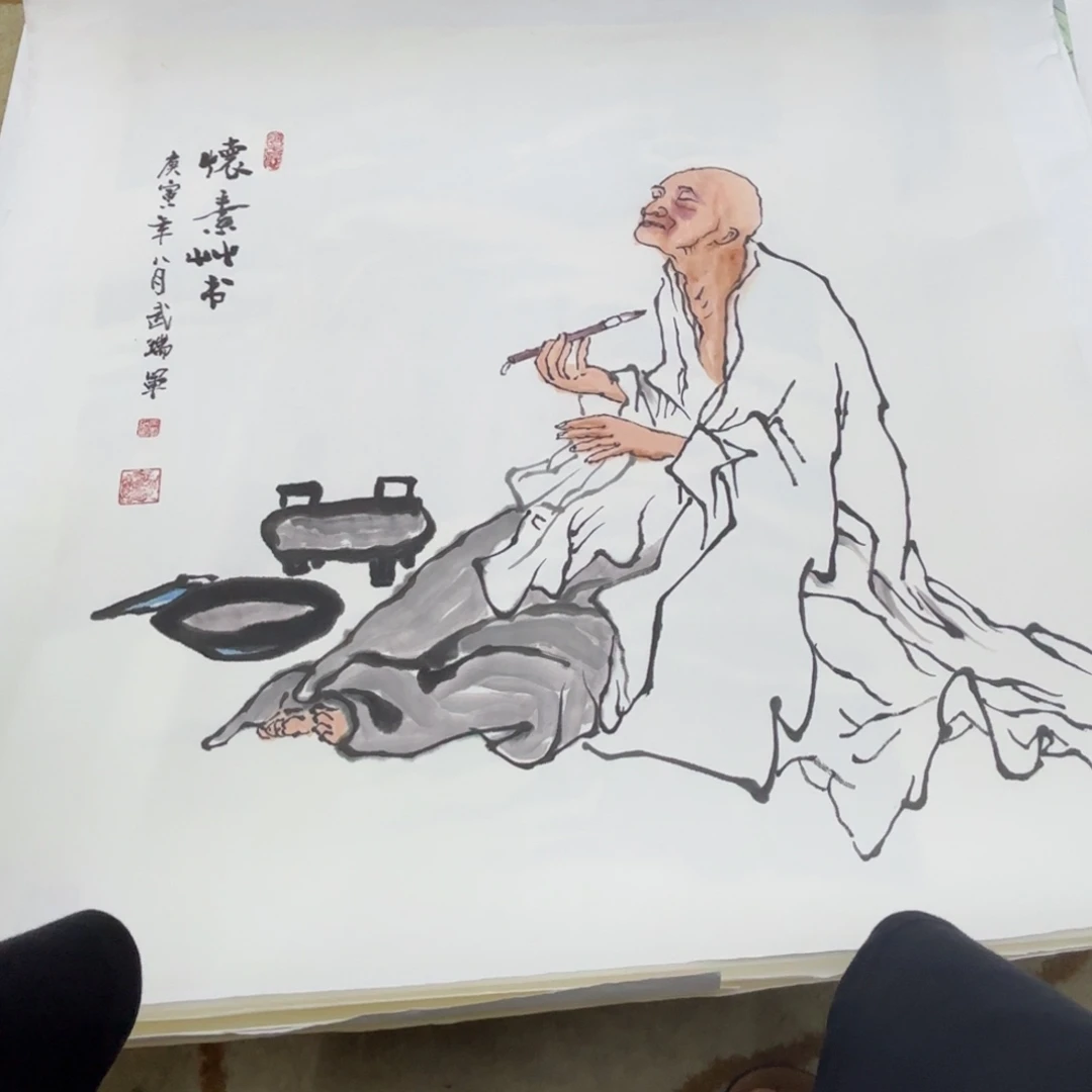国画国画老师作品刘