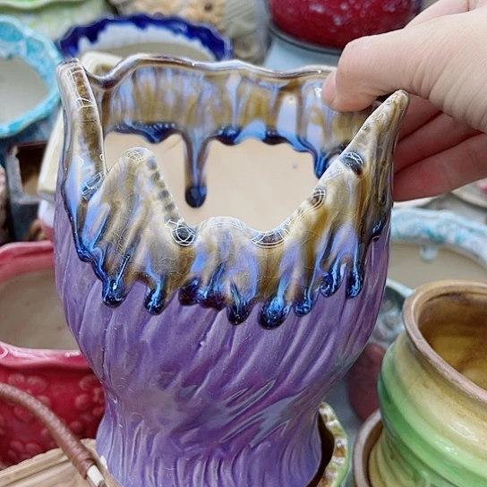 多肉绿植陶瓷花盆