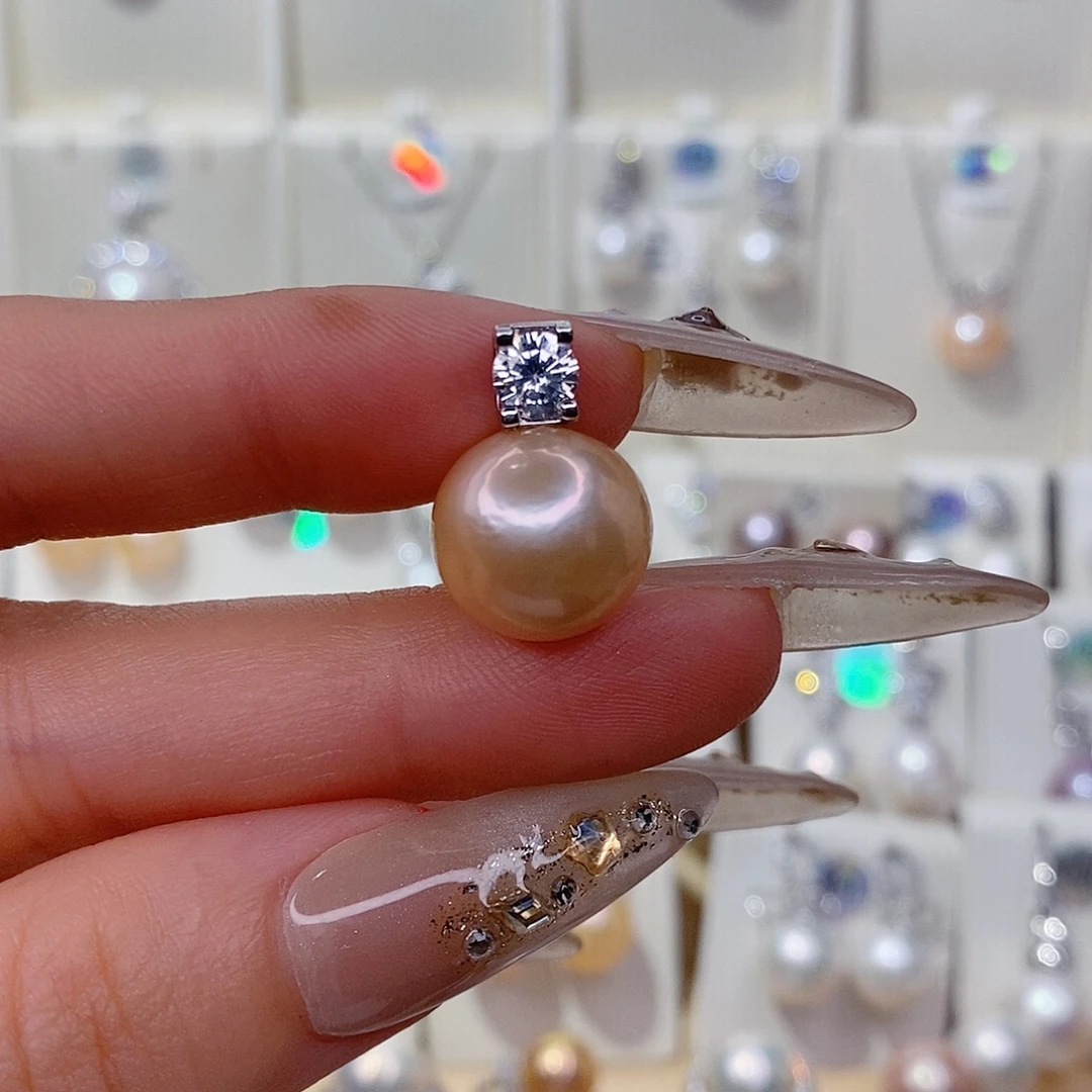 吊坠(赠链)未镶嵌淡水珍珠13➕