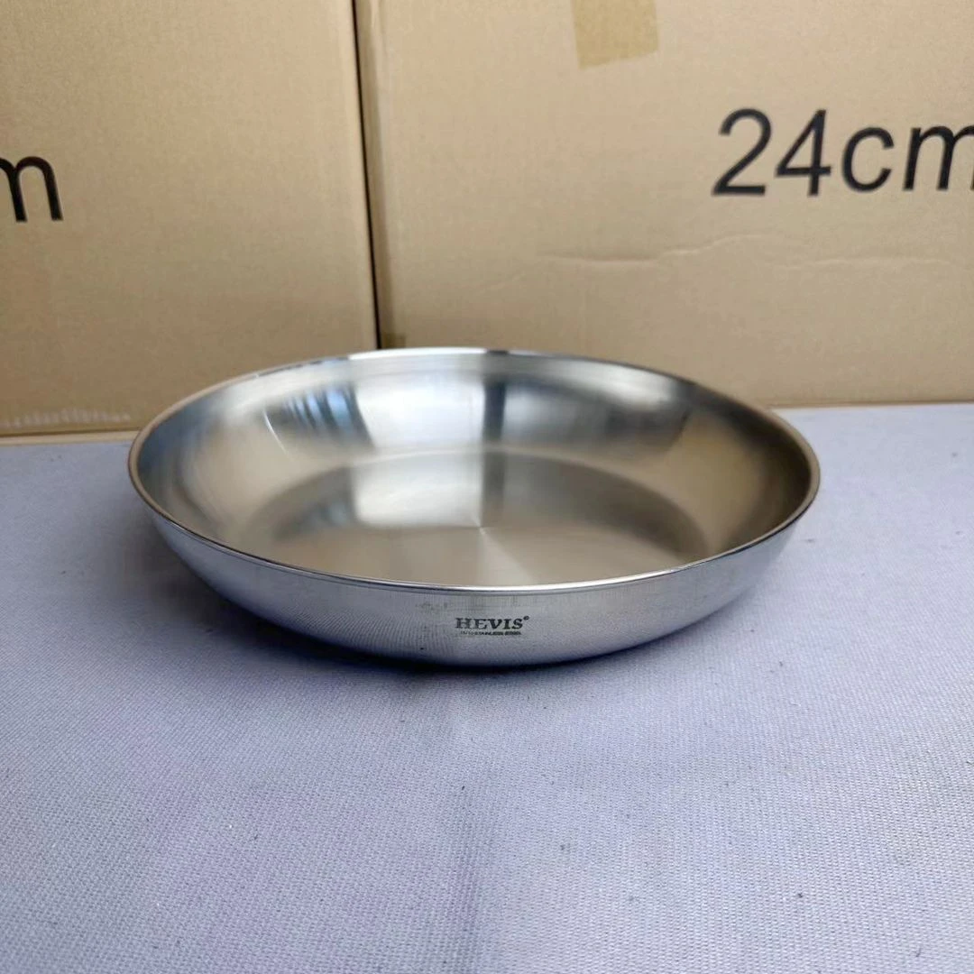 德系希维施18/10不锈钢加厚汤盆多用菜碟30*5cm