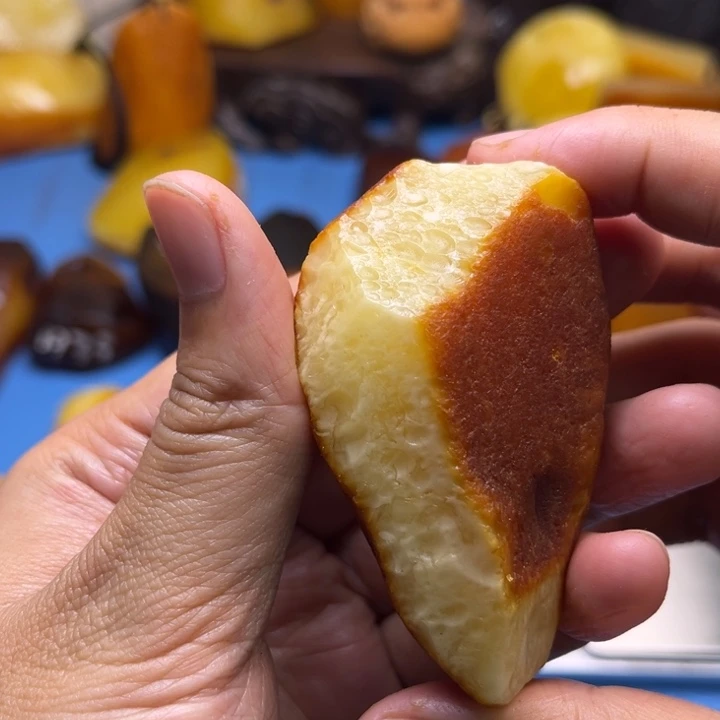 定制蜜蜡未镶嵌淡*12345678