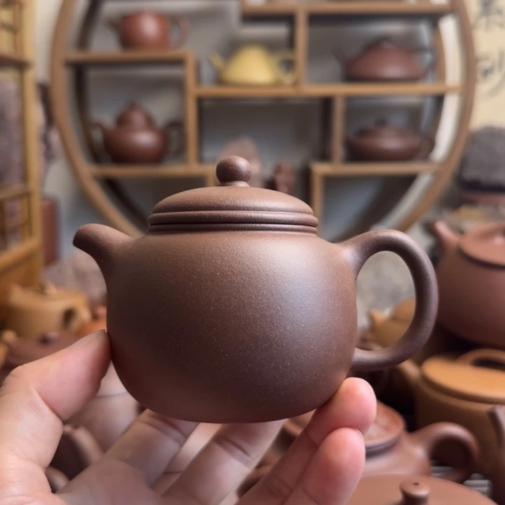 茶壶紫砂匏尊200cc台西嫩底槽清