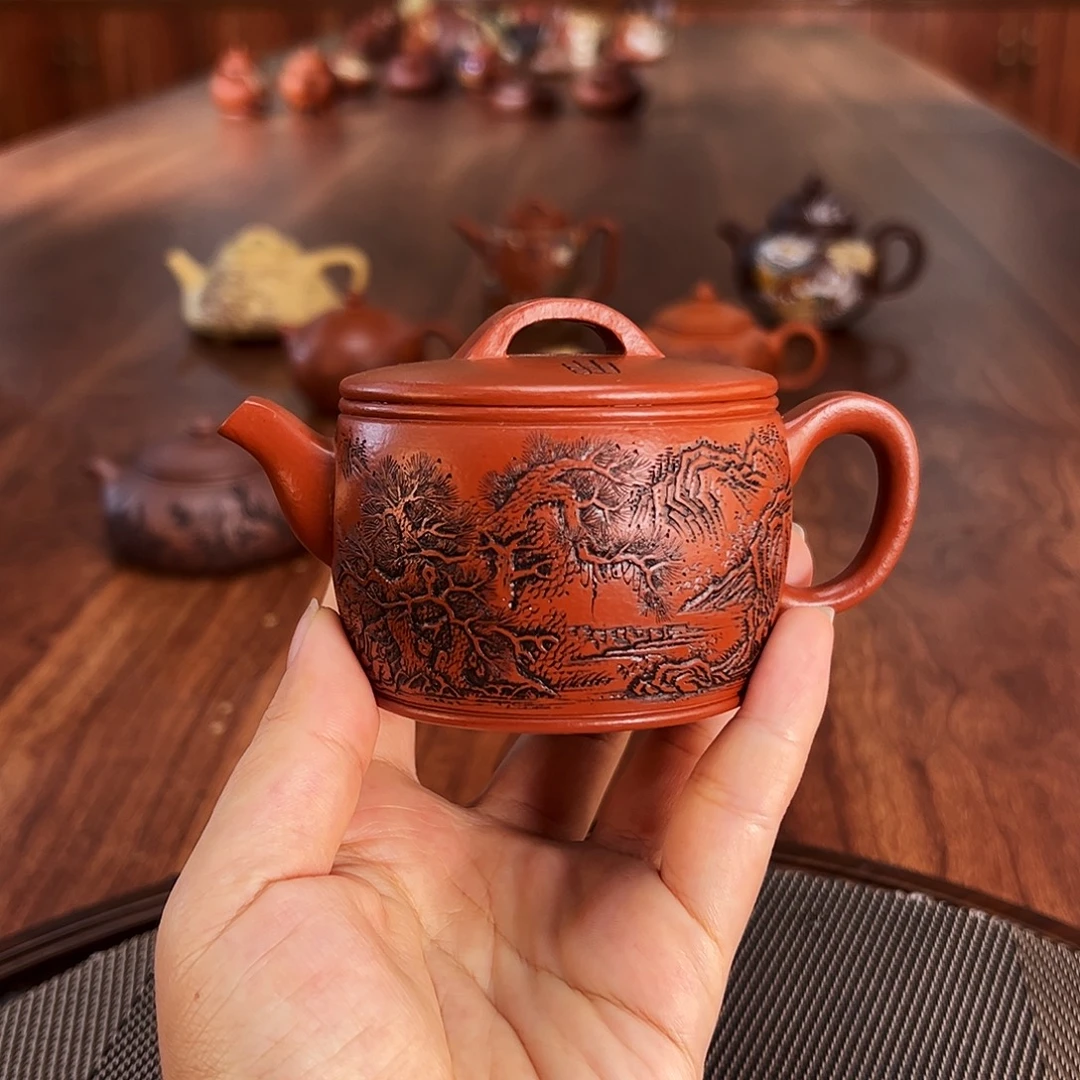 茶壶紫砂兰亭序汉瓦