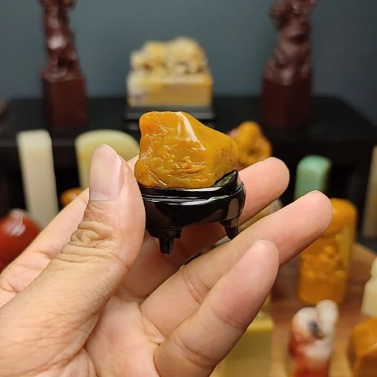 意***境寿山石摆件摆件摆件