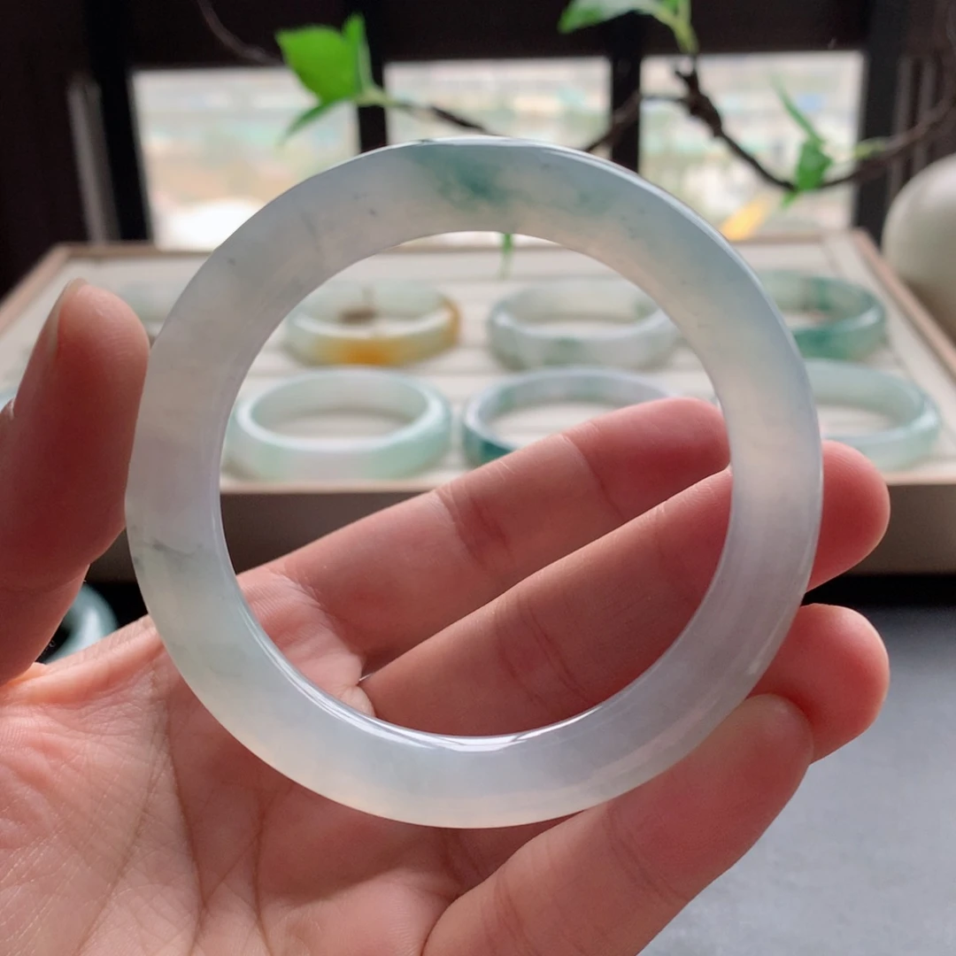 翡翠手镯未镶嵌14号51.6