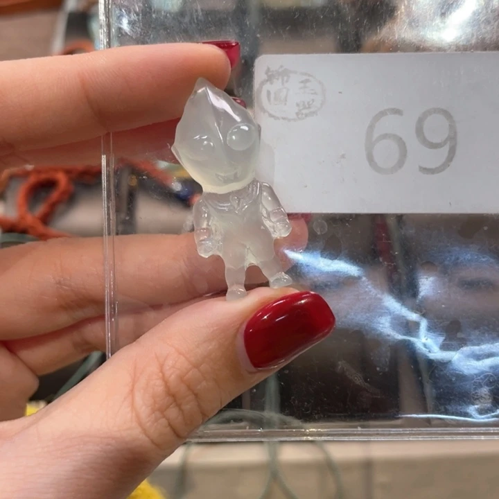 蛇纹石玉颈饰未镶嵌伉****9