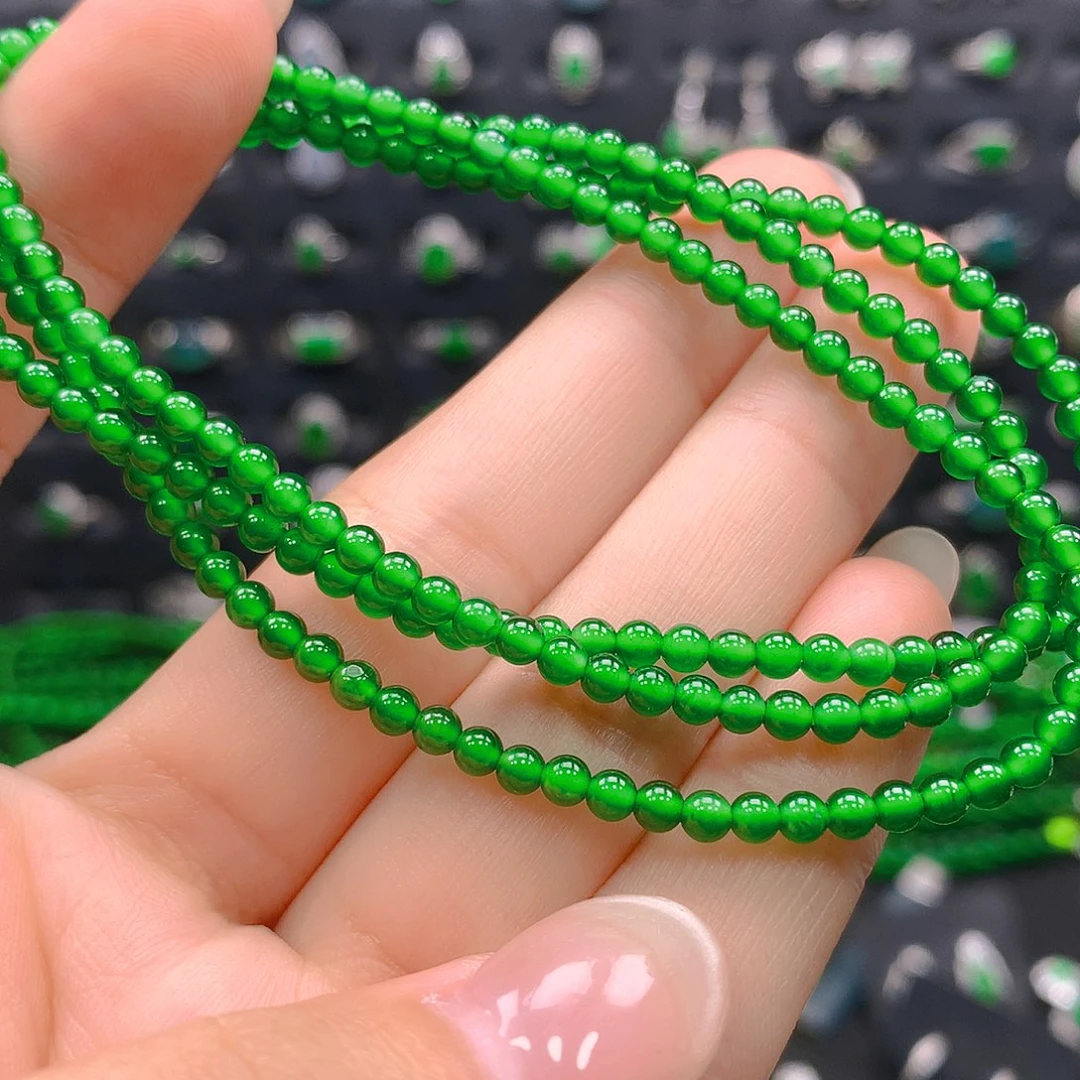 翡翠未镶嵌吊坠(不含链)项链3